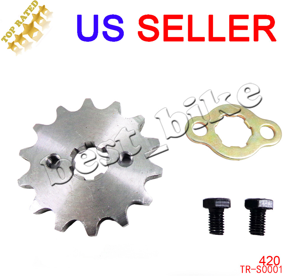 420 Engine Chain Sprocket 14T 50 70 90 110 125cc ATV Quad Dirt Bike TaoTao Sunl