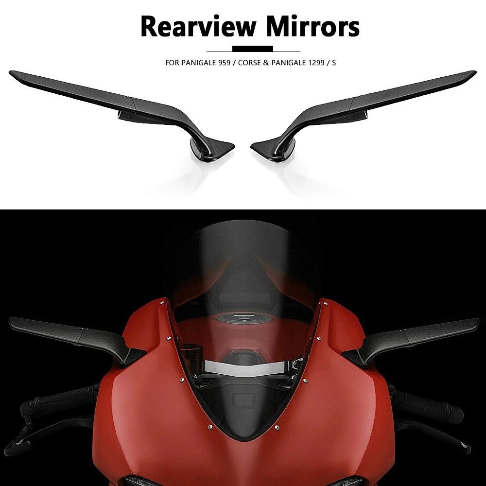 Motorcycle Rotating Rearview Mirror For Ducati Panigale 959Corse16-19/1299S15-18