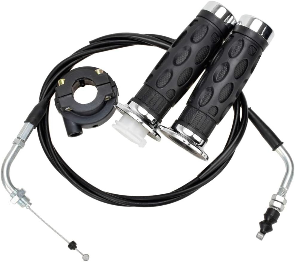 Throttle Twist Grip With 78″ Throttle Cable For GY6 50cc 80cc 125cc 150cc QMB139
