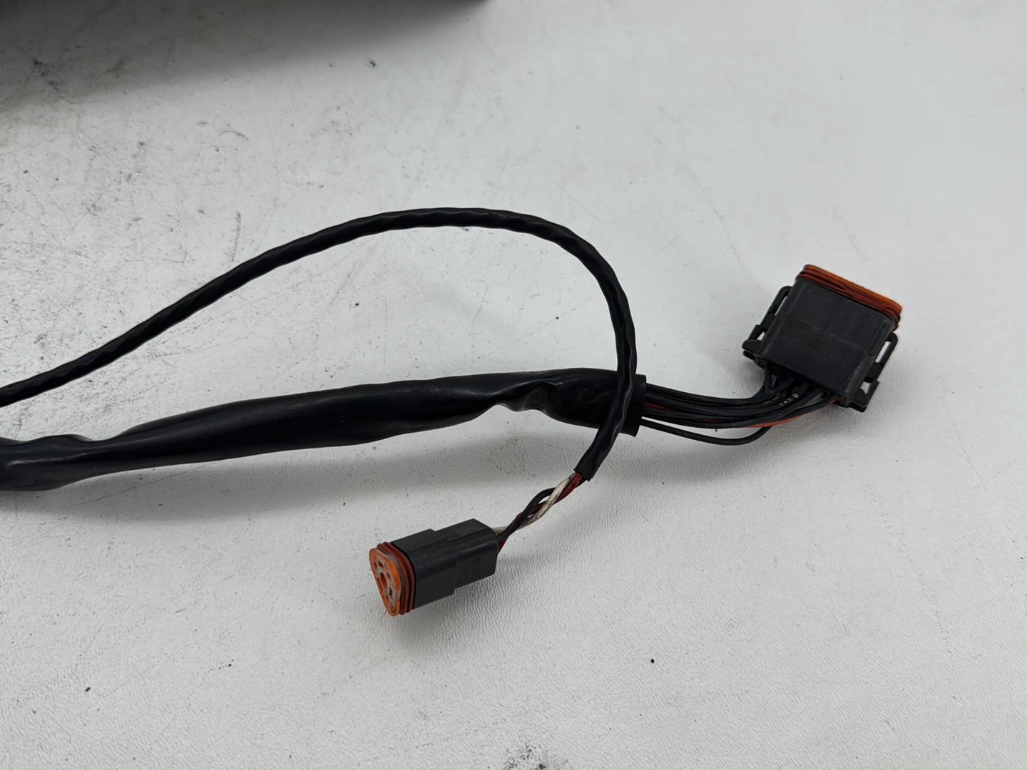 1996 Harley Road King Police Fuel Tank Dash Console Speedo NOKey Unknown mi.
