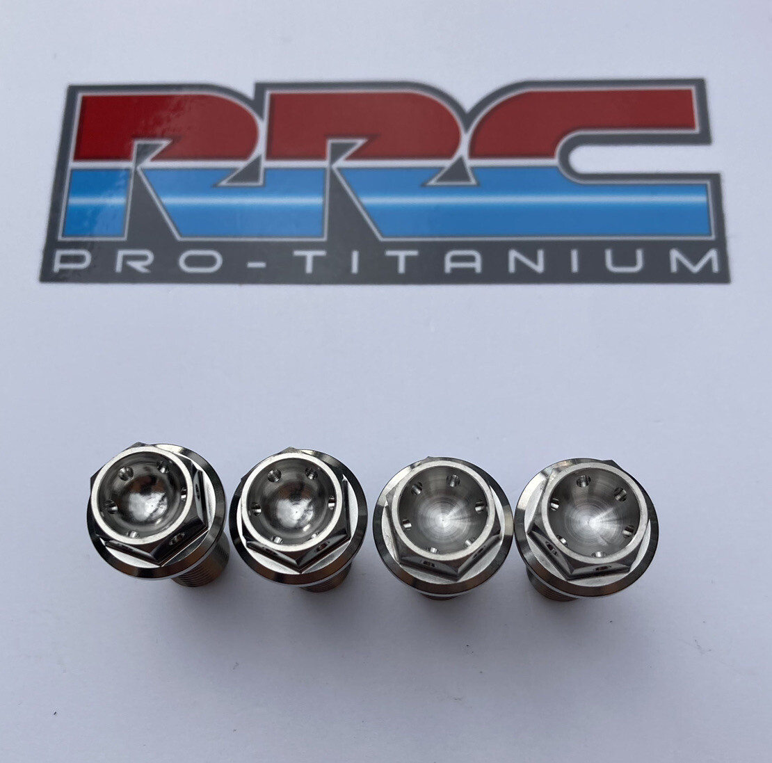Suzuki SV650 Mini Twin all years, Grade 5 Titanium M10 Brake Caliper Bolts-4off