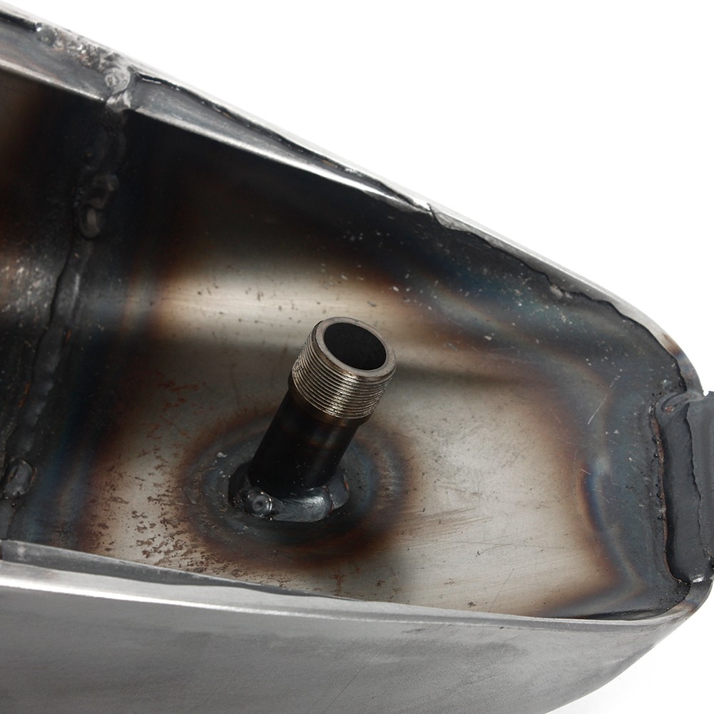 9L Petrol Gas Fuel Tank For Honda Sportster Steed 400 600 Shadow VT600 8cm Depth