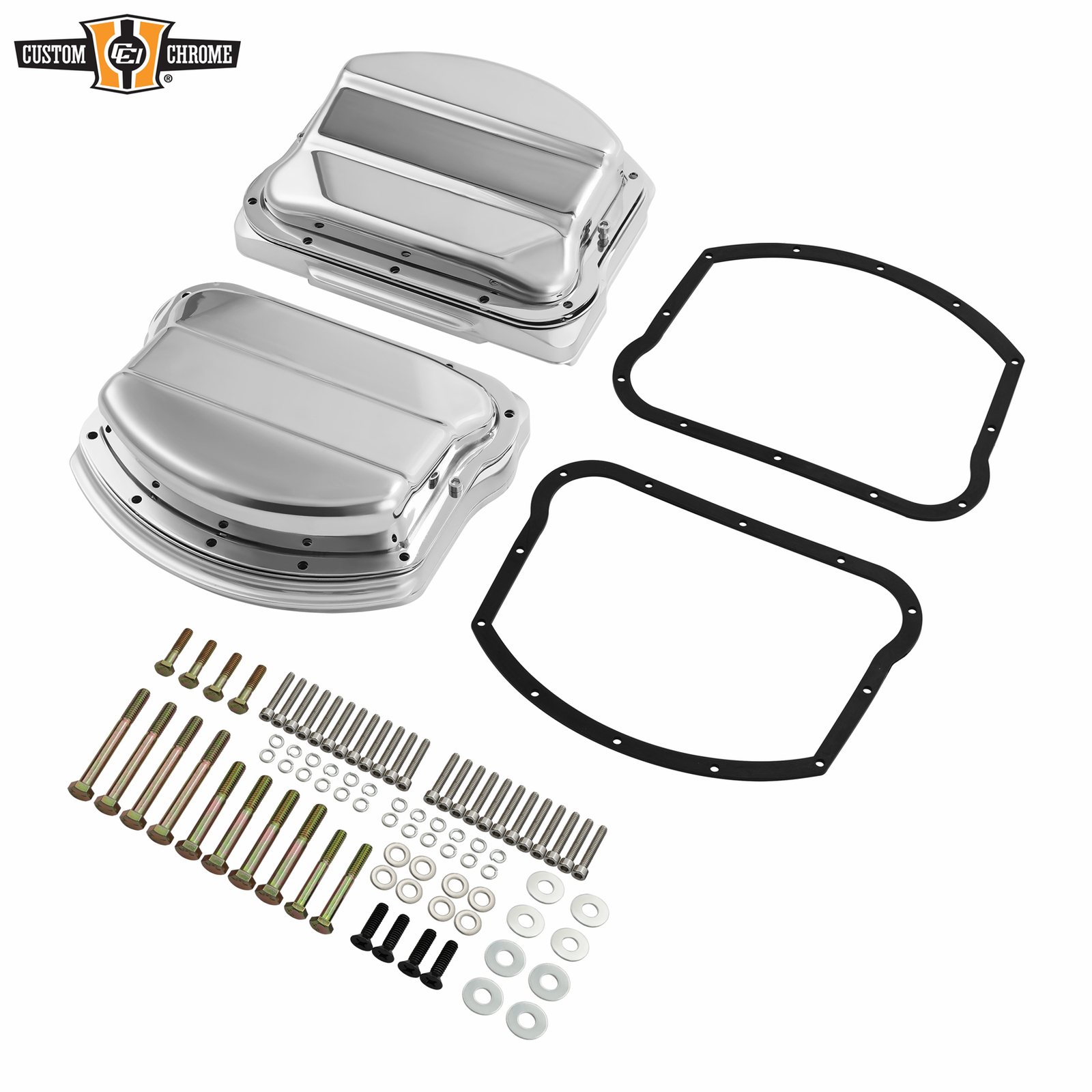 Panhead Valve Rocker Top Chrome Covers Fit For Harley Evolution Big Twins 84-99