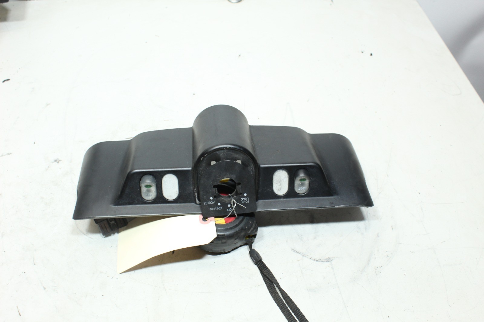 96-13 Harley Touring Electra Glide Inner Fairing Cap w/ Accessory Switch Black