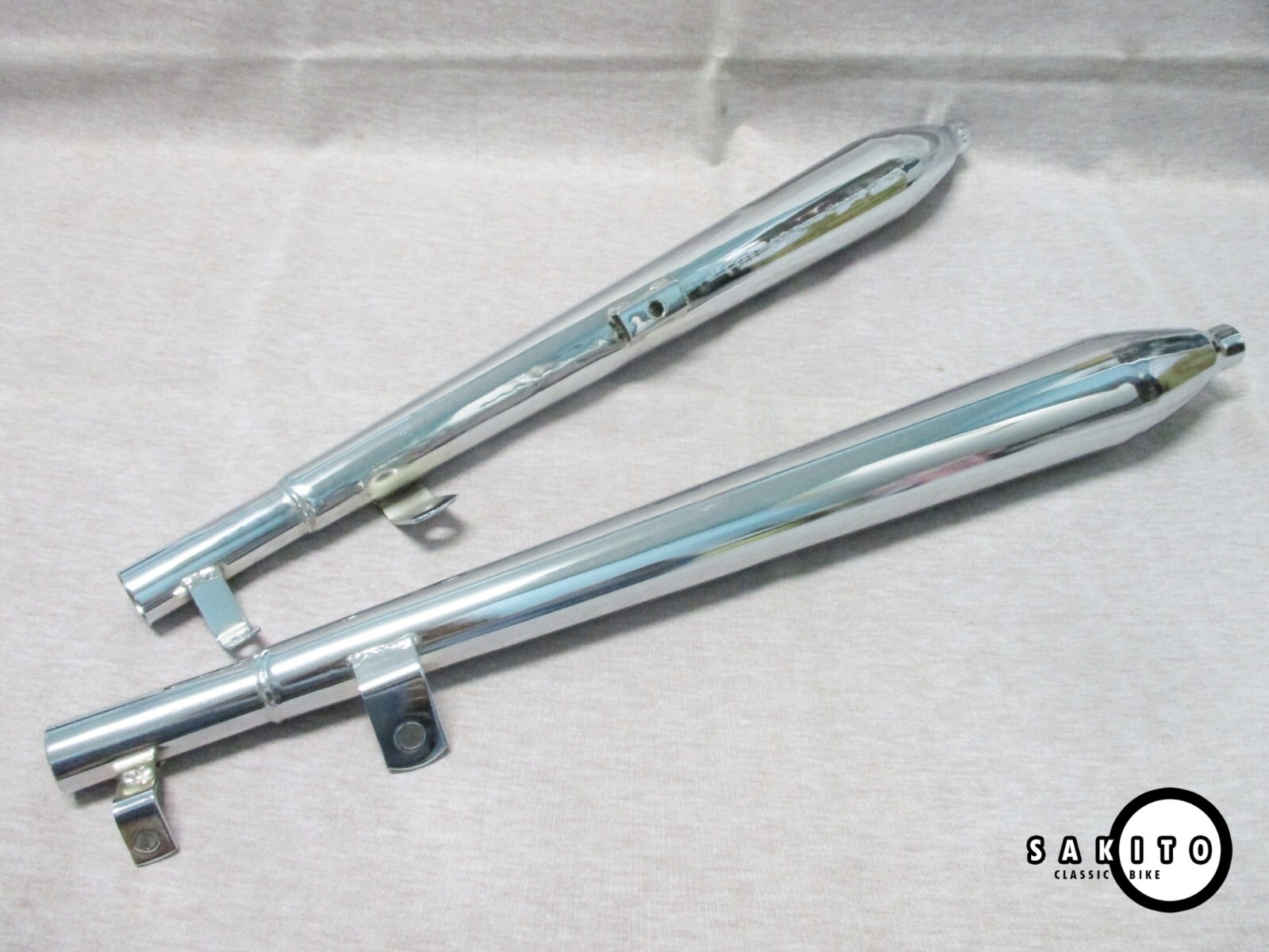 Fit HONDA C95 CA95 C92 CA92 CA160 EXHAUST 1 SET BM STYLE [sa1360]