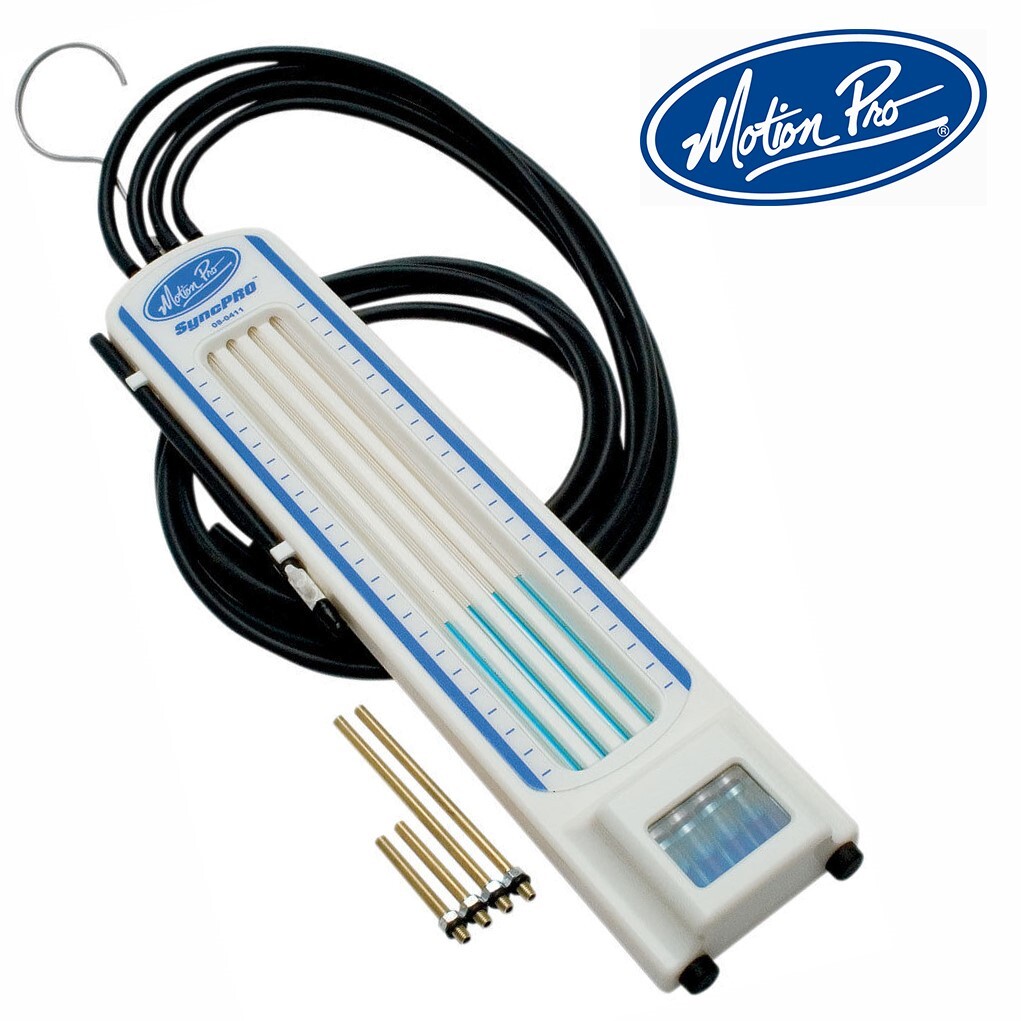 Motion Pro SyncPro carburetor Carb Synchronizer Vaccum Gauge Tool sync 4 gauge