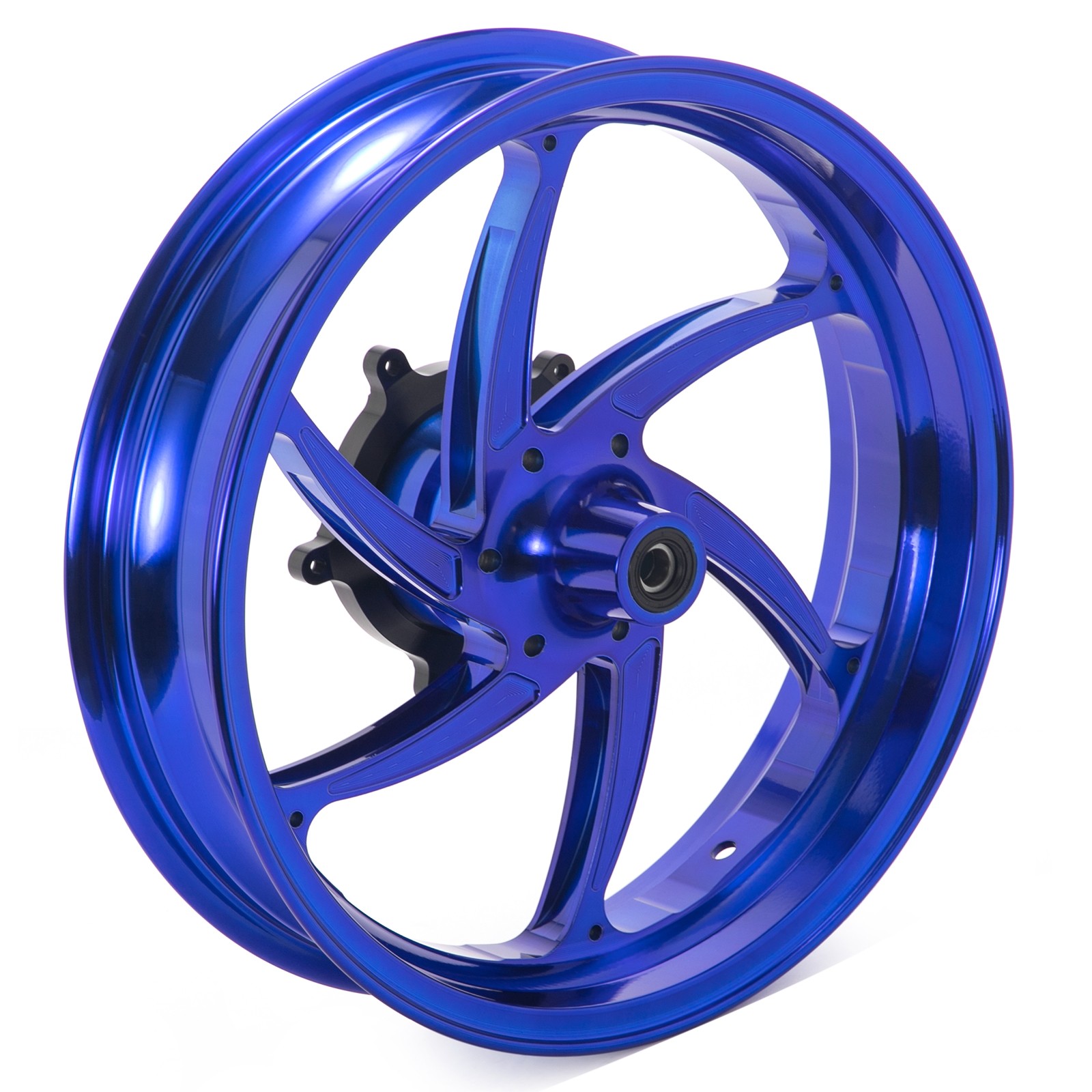 15″x3.5″ 14″x4″ Blue Front Rear Cast Wheels Rims for Yamaha X-MAX 300 2017-2025