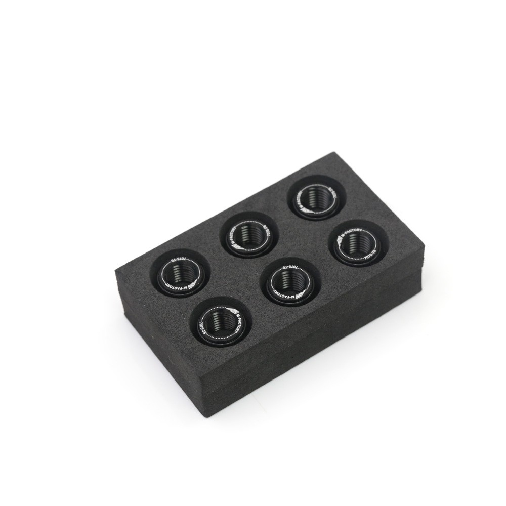 Black CNC Racing Rear Sprocket Nuts M10 For Ducati SCRAMBLER 800 Icon 15-22 21