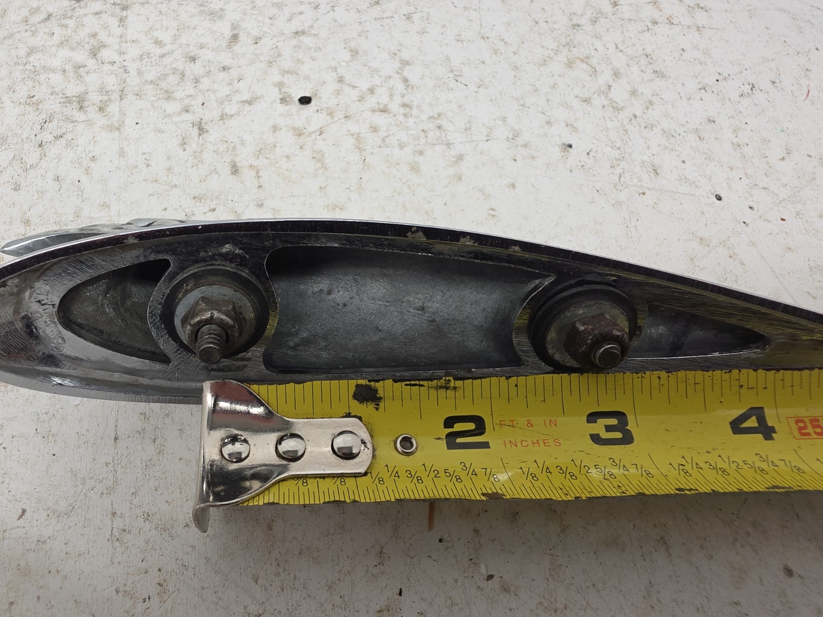 Original Harley-Davidson H-D Eagle Head Front Fender Ornament Touring Chrome OEM