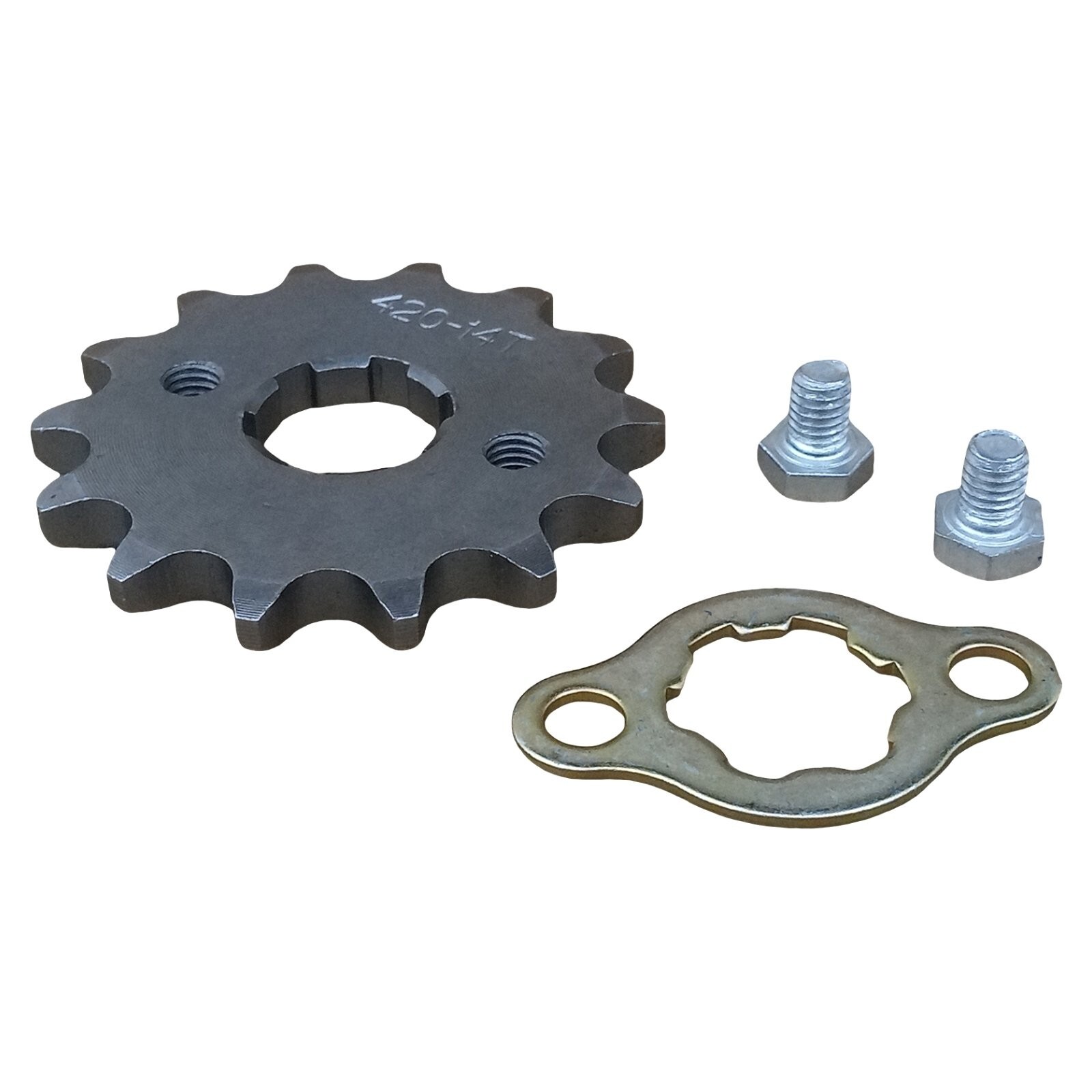 14 Teeth 20mm 420 Front Chain Engine Sprocket for 50cc-125cc Dirt Bike ATV Moped
