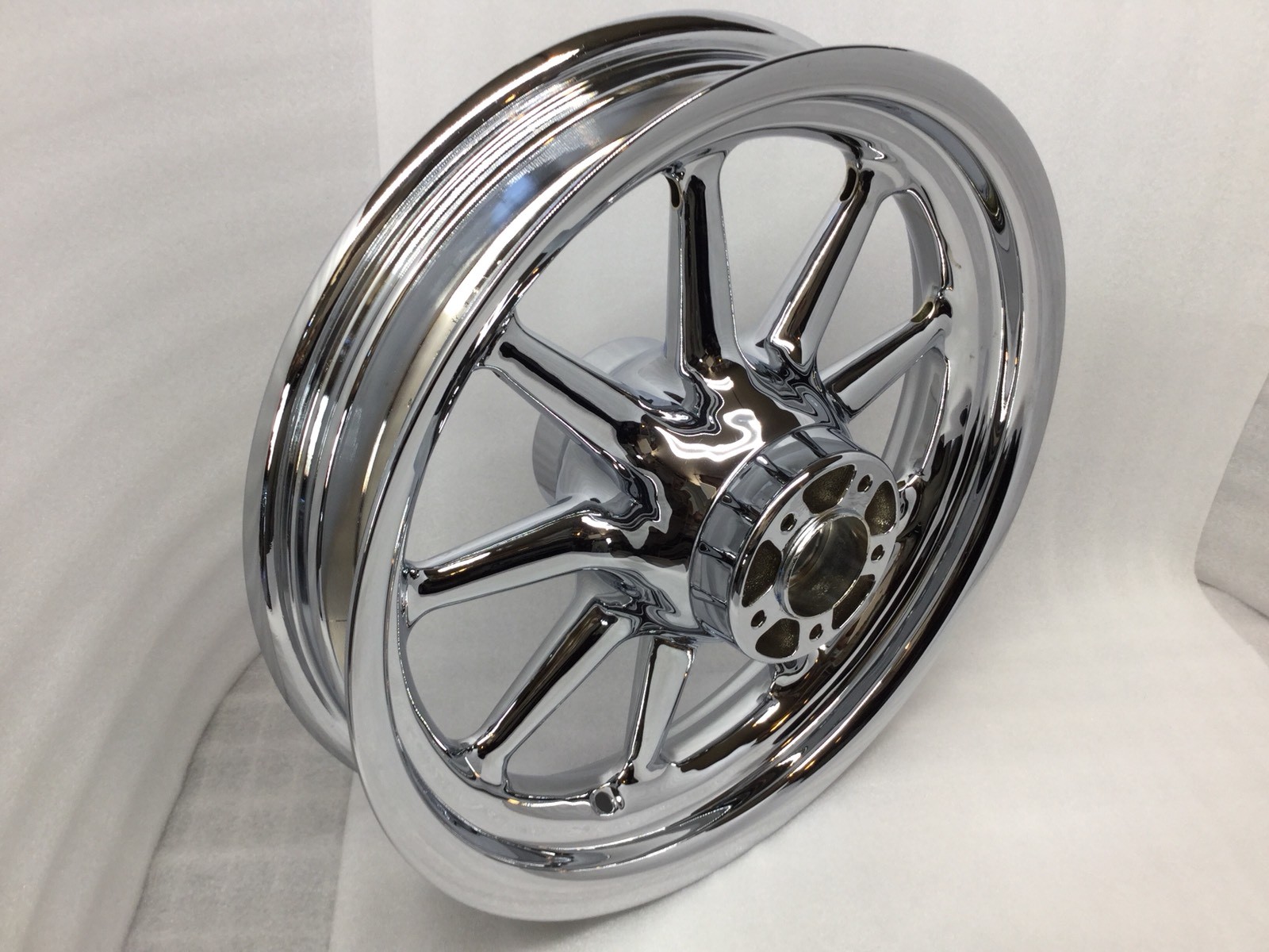 Harley Touring Wheels 2000-08 1″ AXLE MAG Road Glide Chrome OEM rims EXCHANGE