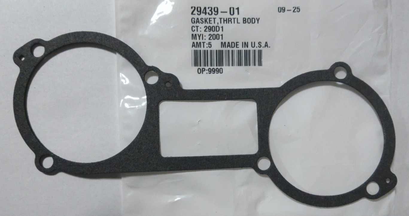NOS Genuine Harley Davidson Gasket: Throttle Body OEM 29439-01 (GAK2S)