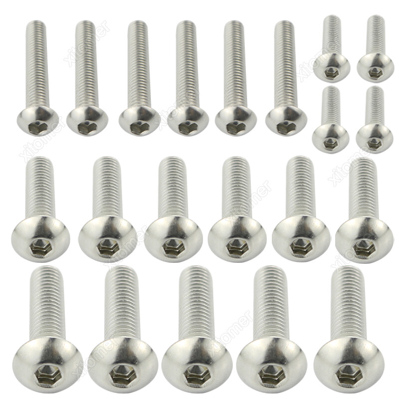 Complete Full Fairing Bolts Nut Kit Bolt Screws For Honda CBR1000RR 2006 2007
