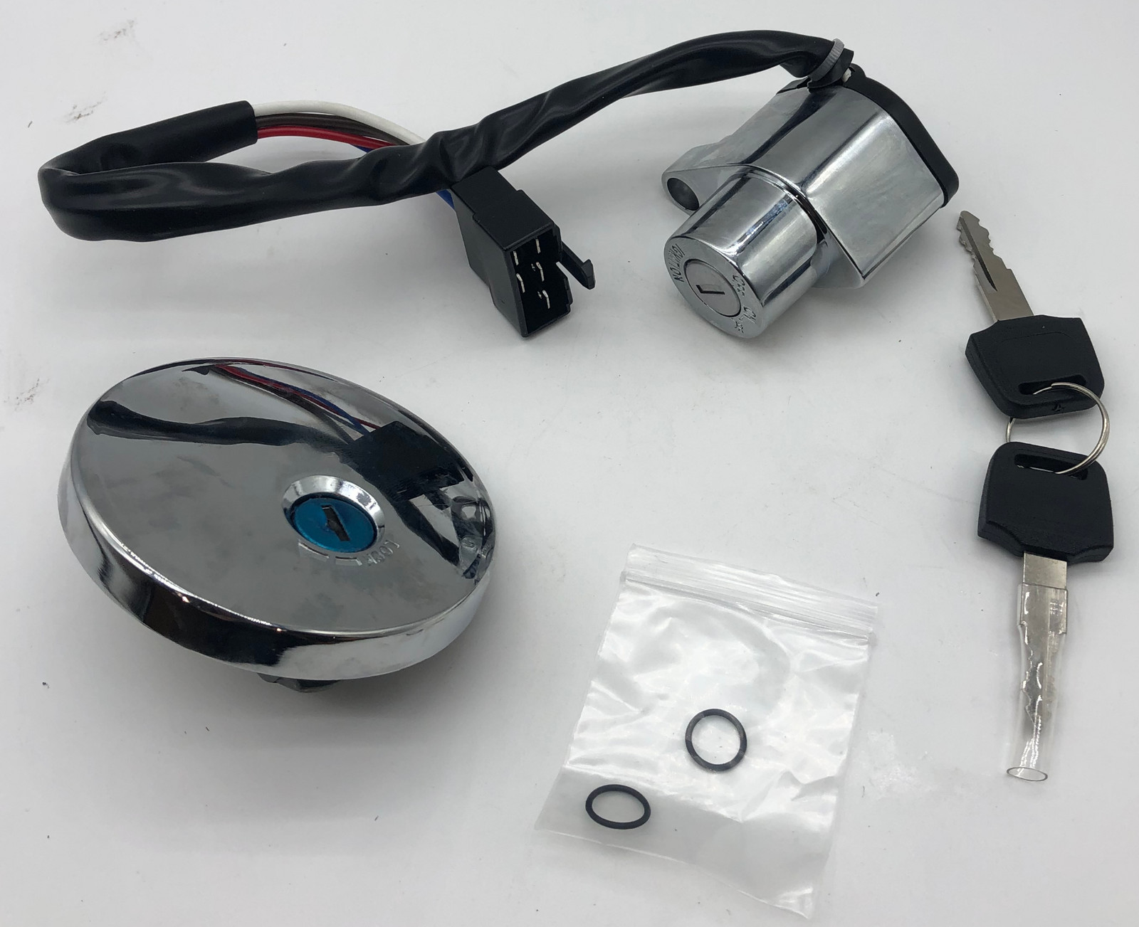 95-2001 For Kawasaki VULCAN 800 Classic Drifter Ignition Switch & Fuel Tank Cap