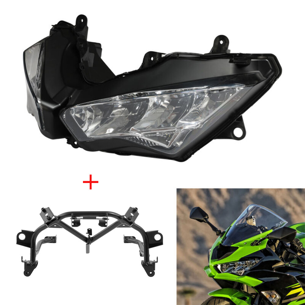 Front Headlight Lamp & Fairing Bracket Fit For Kawasaki Ninja 650 2020-2024 2022