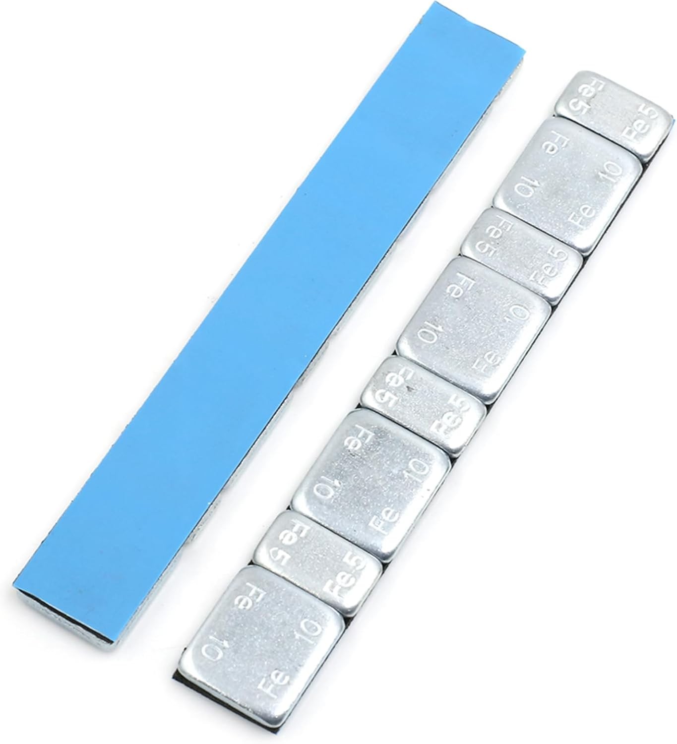 Adhesive Back Wheel Balance Weights Strips Motorcycle, 124x18mm, 2.1oz, 2pcs
