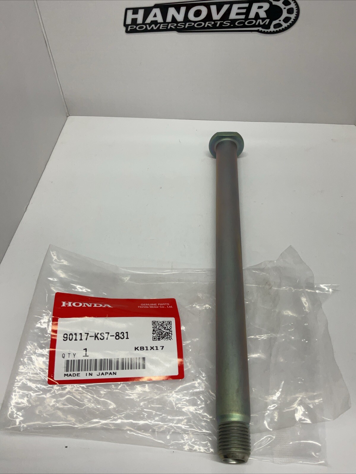 Honda CR500R CR125R CR250R Stock OEM Swing Arm Bolt 90117-KS7-831 In Stock