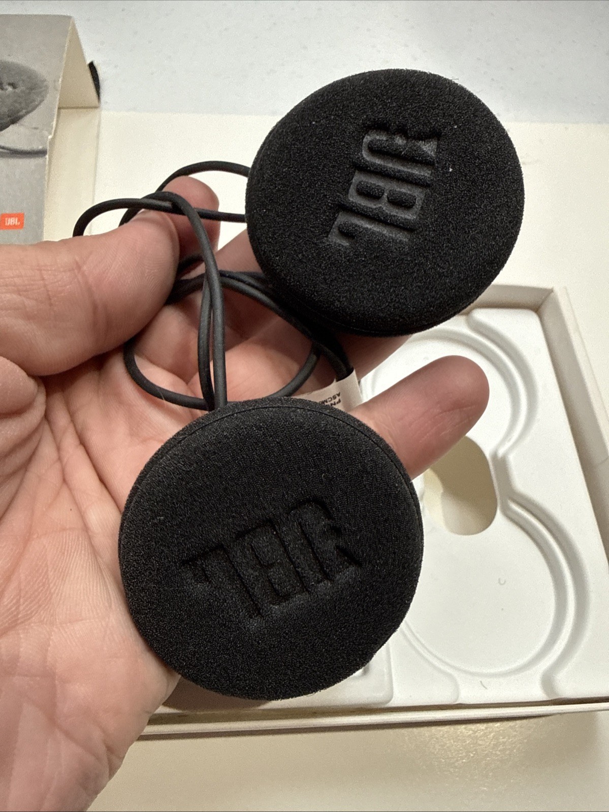 Cardo JBL 45mm Audio Set ONLY ONE WORKS AS-IS