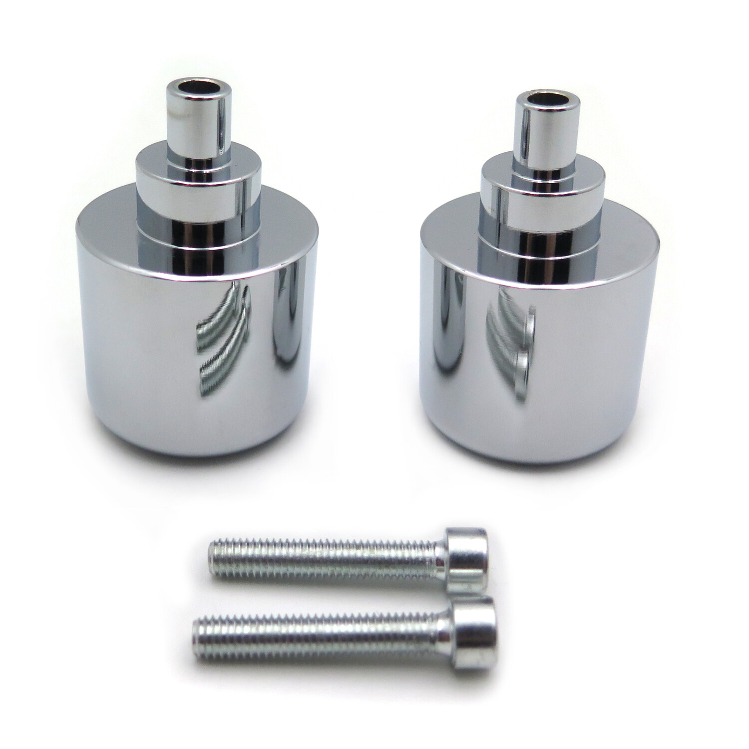 Chromed Bar Ends For Honda Cb599 Vfr800 Cb919 900Rr 929Rr 954Rr Vtr Rc51 Cbr1100