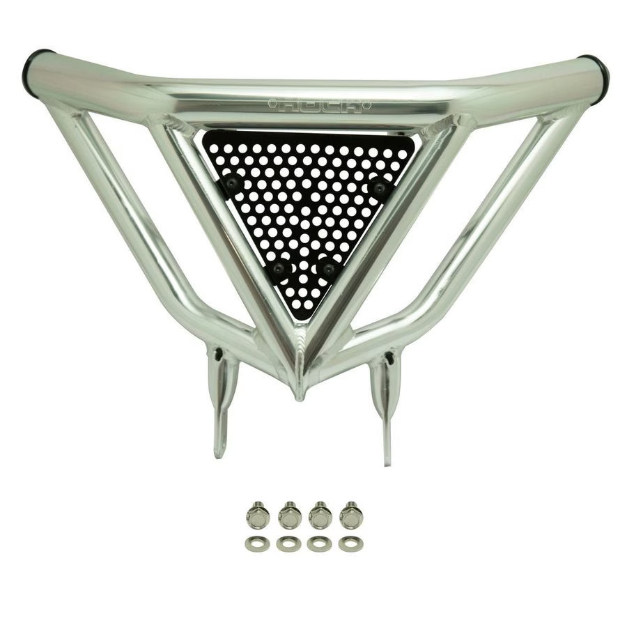 MotoSport Rock Gladiator Front Bumper – Silver RFB-197-N3-SRCL77