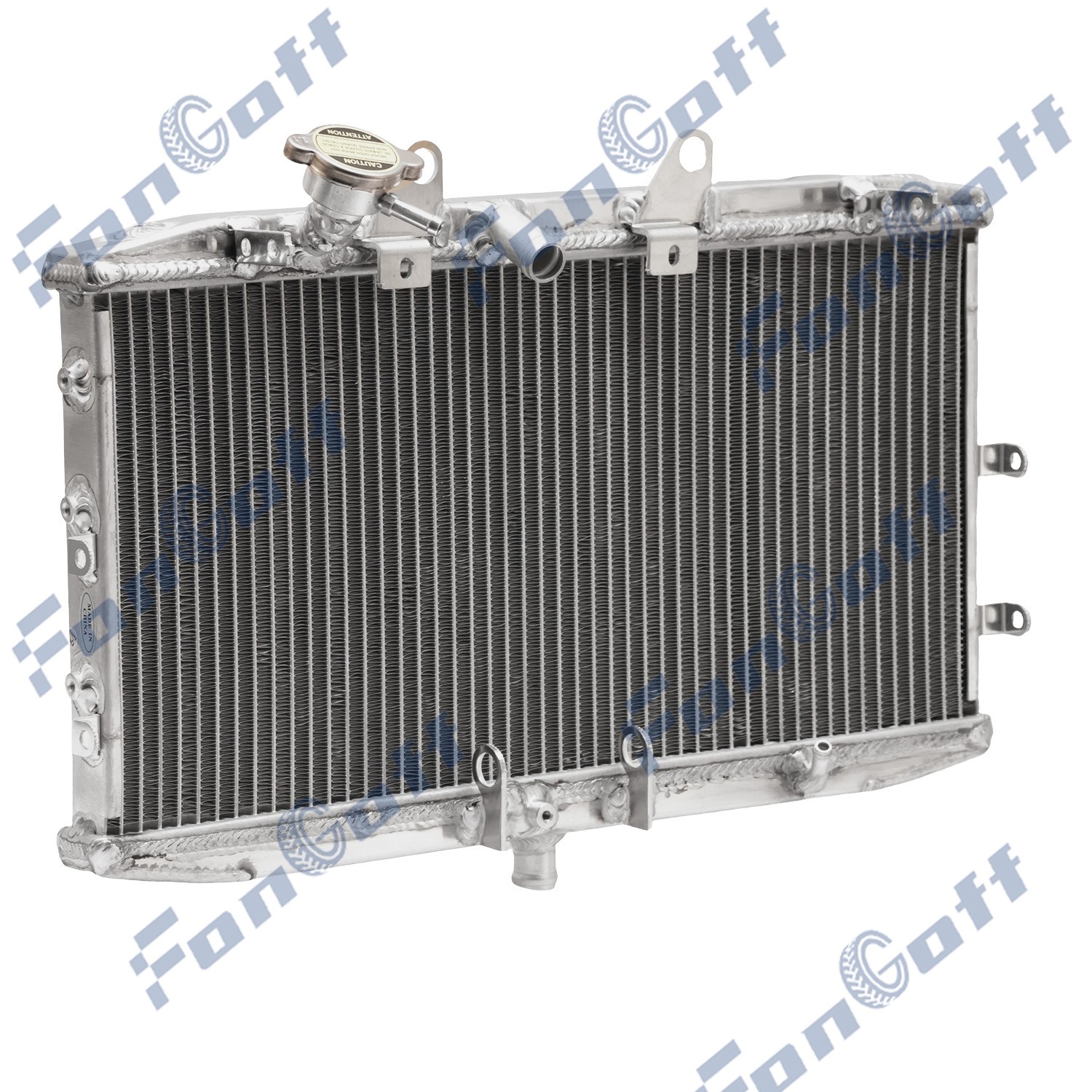 2294CC Radiator W/Grille Guard Cover For 2004-2017 07 Triumph Rocket 3 III 2300.