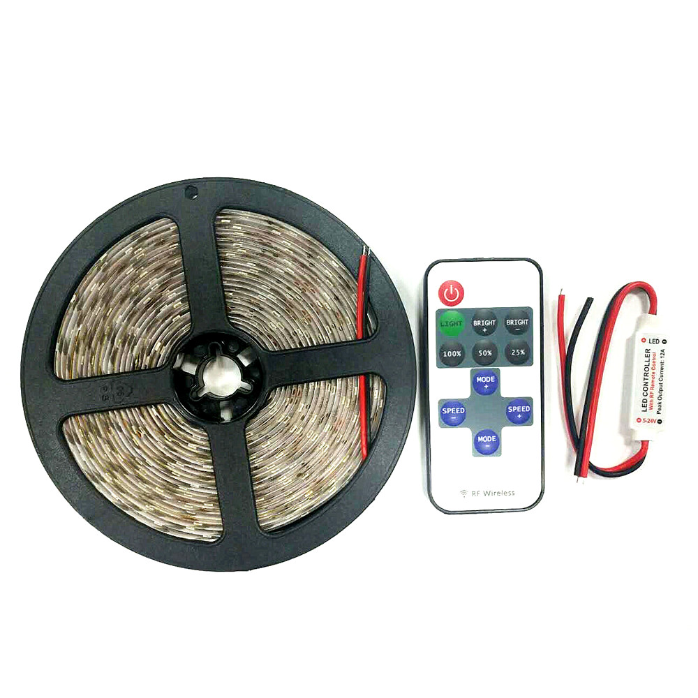 Green LED Auto Car Interior Accessories Decor Atmosphere Wire Strip Light Lamp