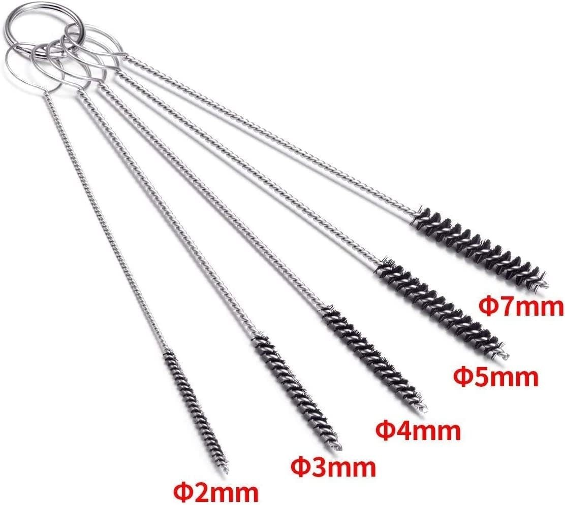 30PC Dirt Removal Tool Kit with Nylon Brushes & Cleaning Wires for Motorcycles