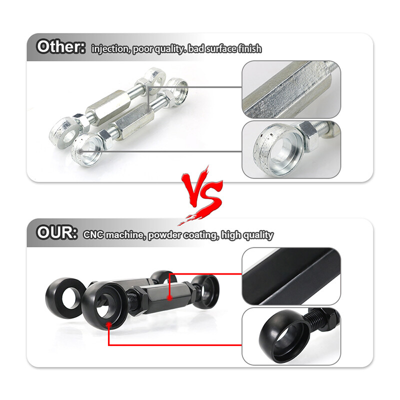 Adjustable Suspension Links Kit Lowering Link Kit Fit For Suzuki RM250 2001-2003