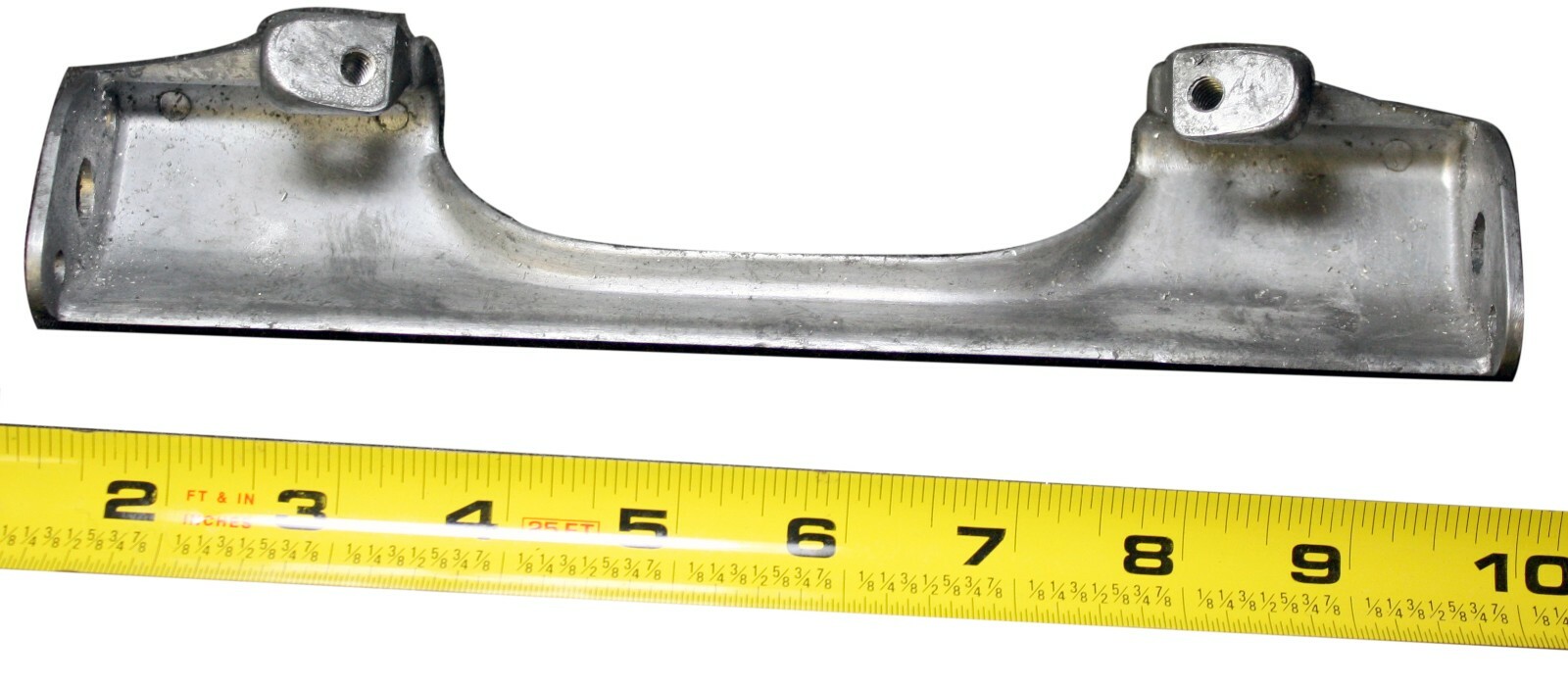 68526-63 Polished Aluminum Rear “Dresser” Turn Signal Mounting Bracket. 8 7/8″ W