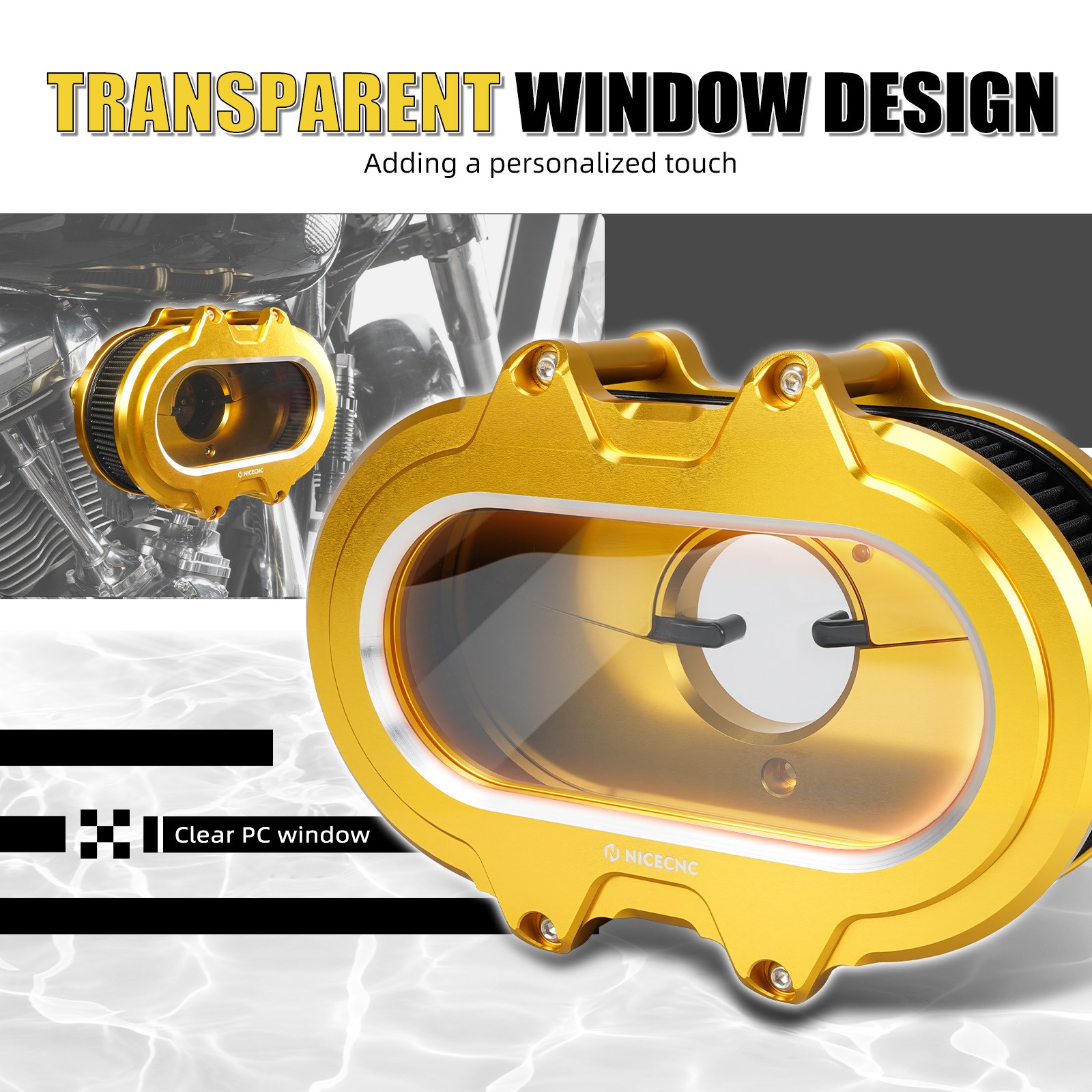 CNC Air Cleaner Intake Filter For Harley CVO Road Glide FLTRXSE Limited FLTRKSE