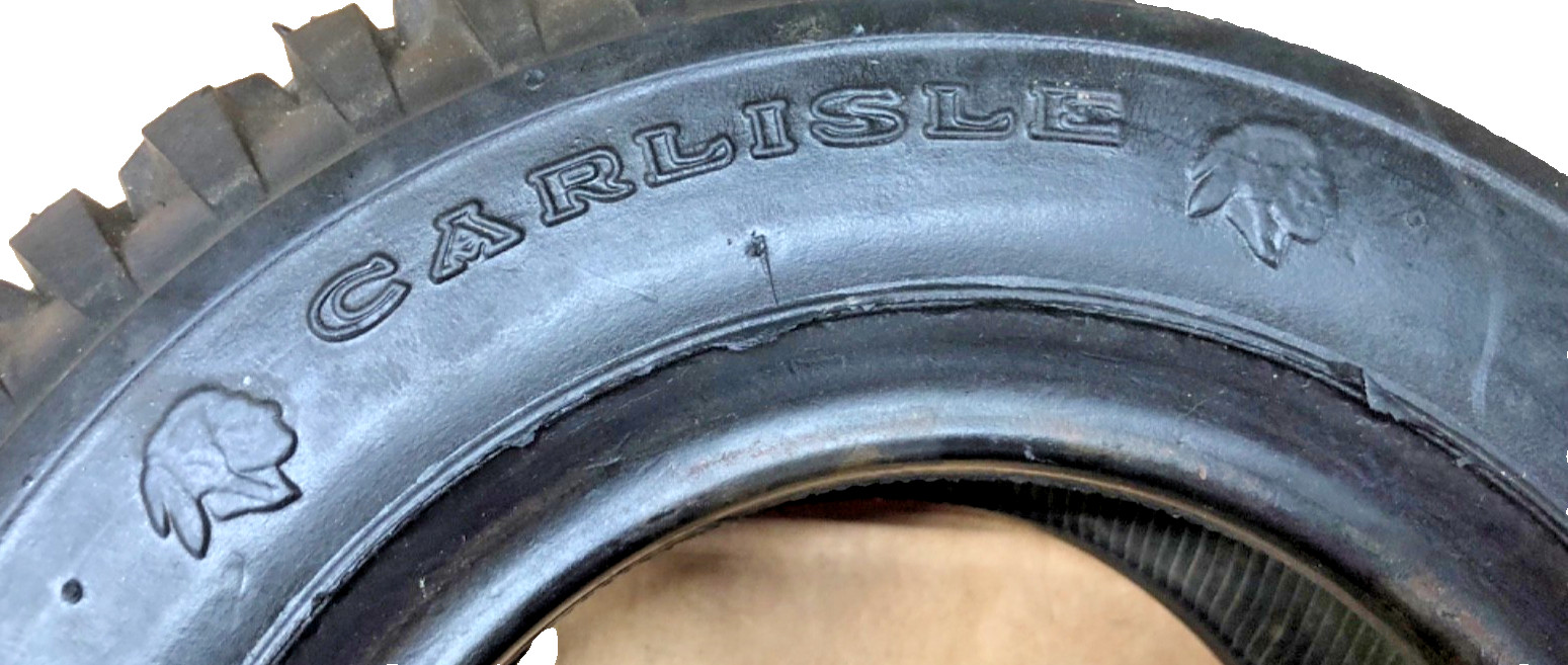 Vintage RUPP Super Bronc MINI BIKE Carisle Tire 4.10/3.50 -6 RUTTMAN LIL’ INDIAN
