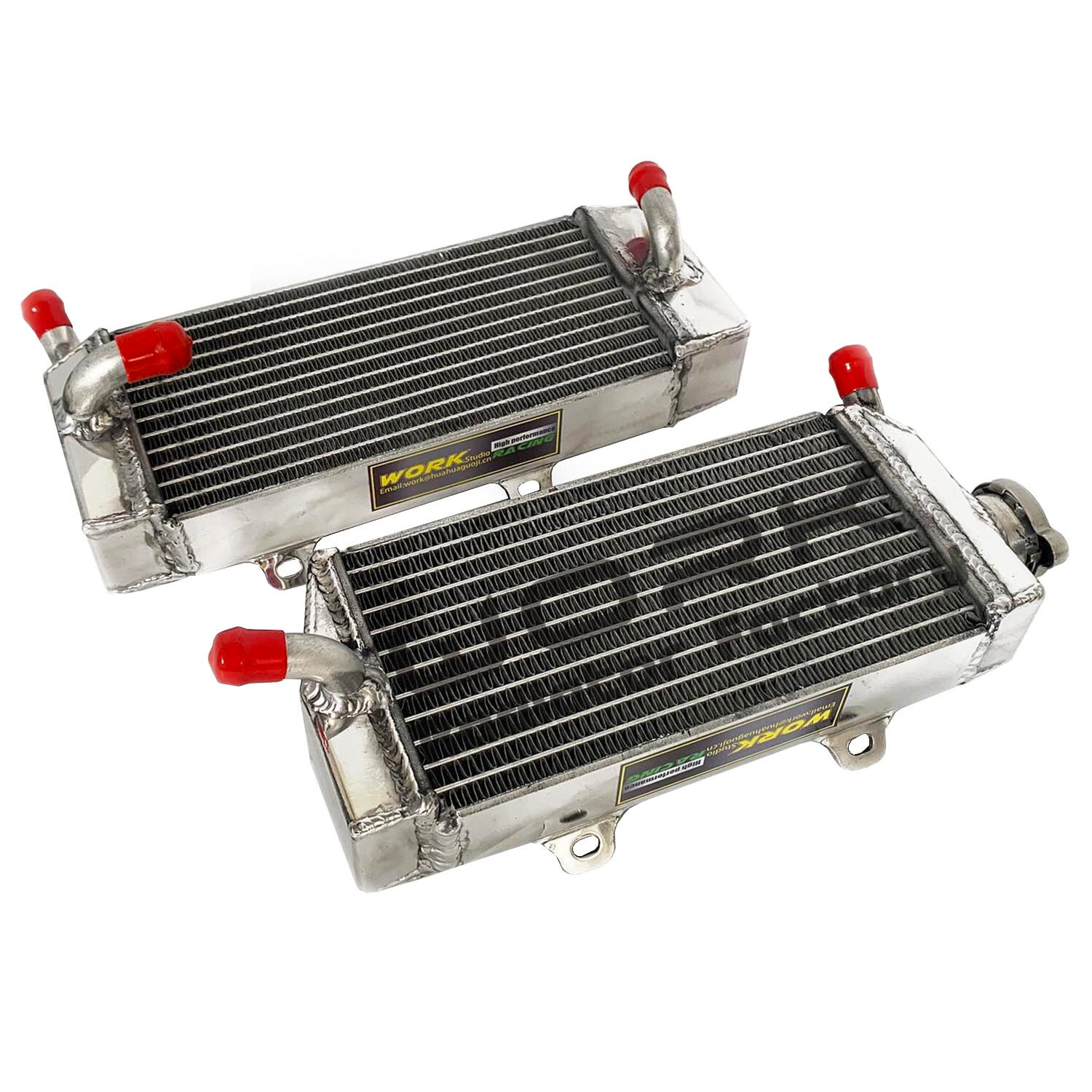 Right&Left Radiator for 05-08 06 Honda CRF450R 450R 2005-2008 2006 2007 Aluminum