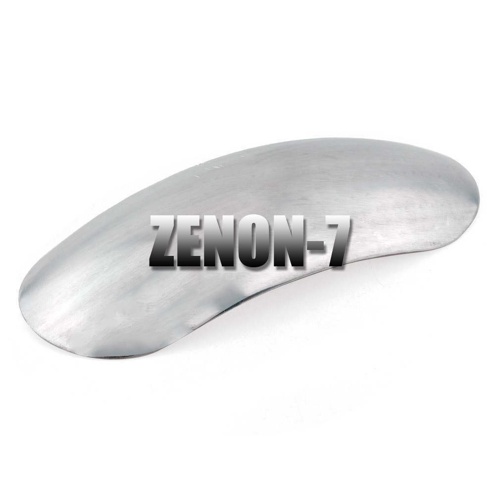 Silver Unpainted Motorcycle Short Mudguard Front Fender Mud Guard Cafe Racer