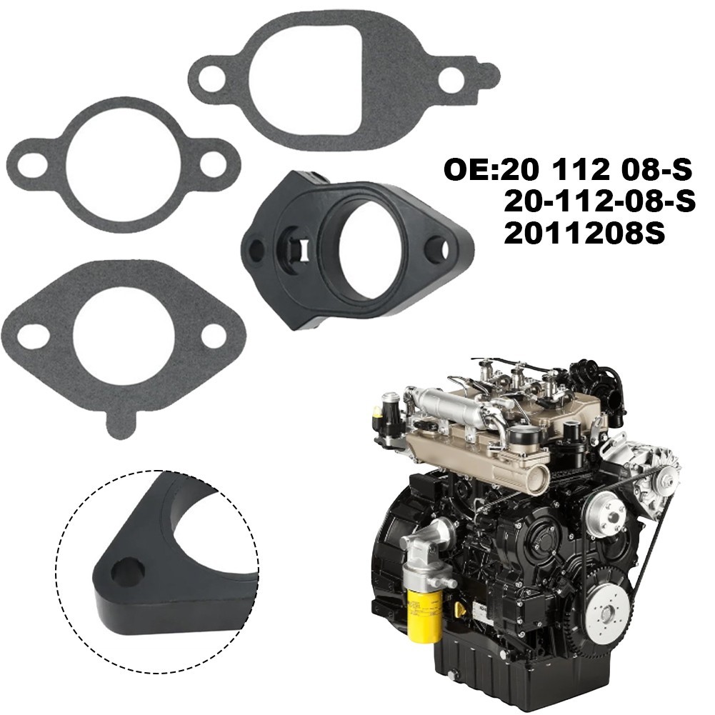 Carburetor Spacer Set Compatible with Replace 20 112 08-S 20-112-08-S 2011208S