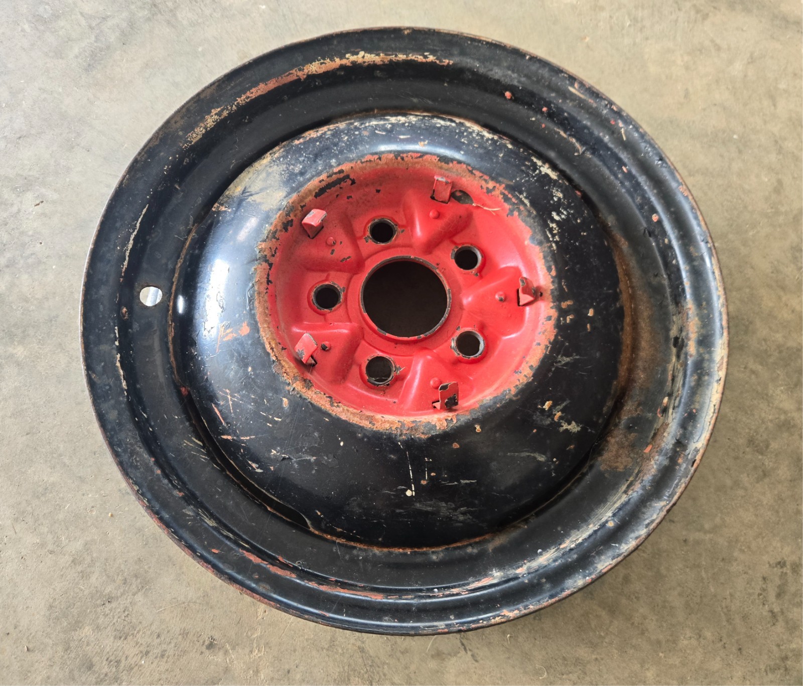 Original Harley Servicar G Rear Wheel Rim solid 1951 – later 45 OEM 16 x 3.50