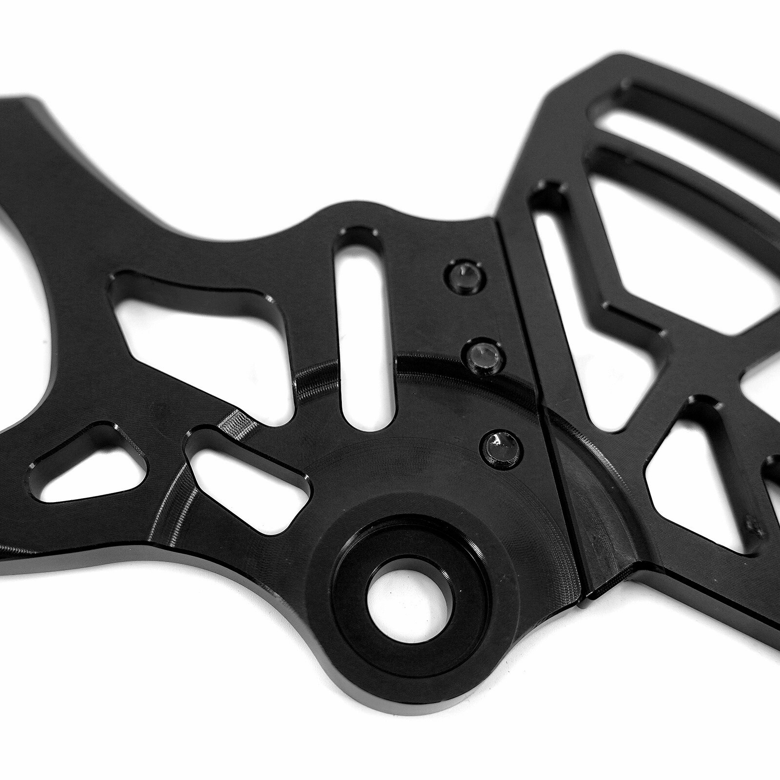 KKE Rear Brake Disc Rotor Guard Cover for E Ride PRO SS 2024 Anodized Black