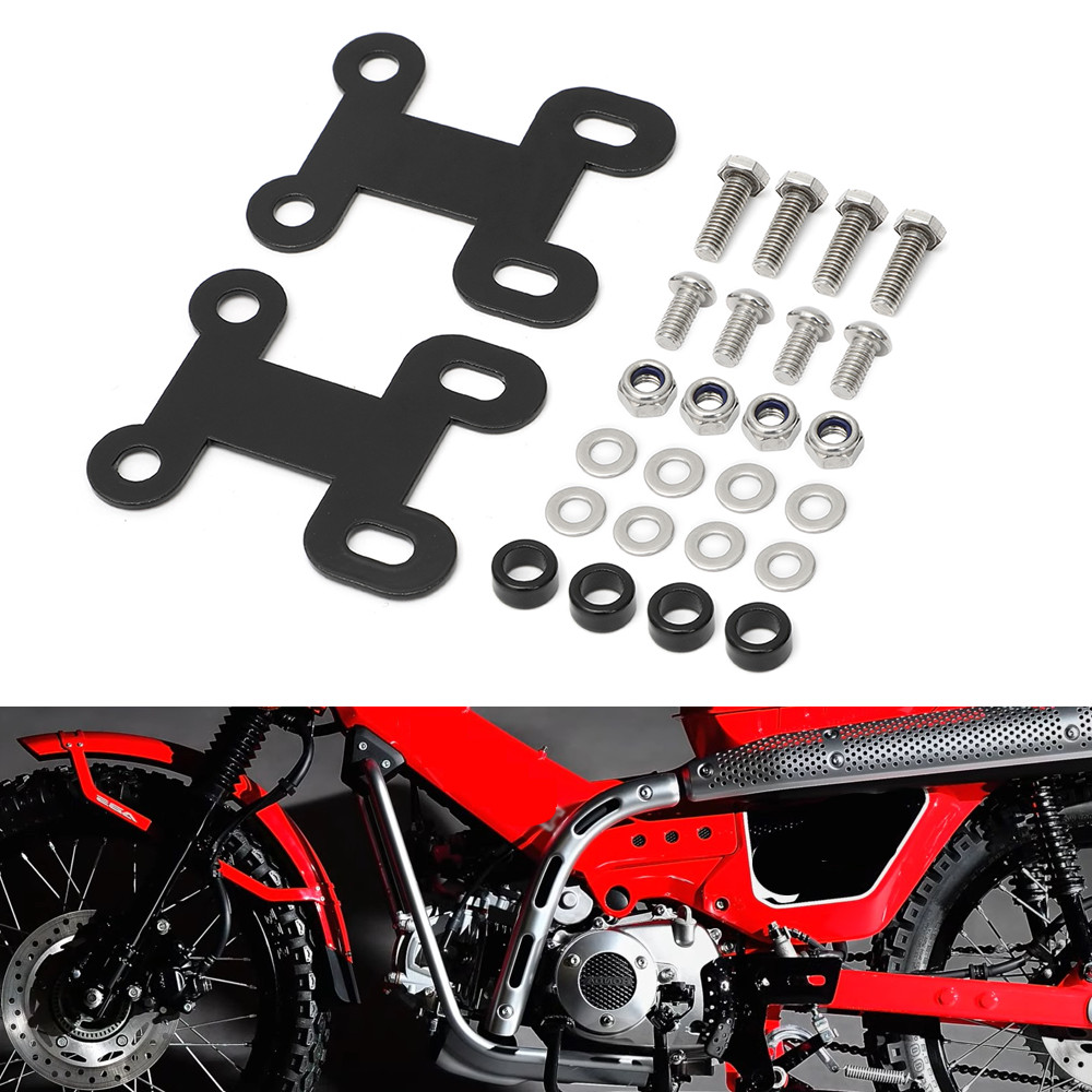 Front Black Fender Lift Up kit For Honda CT125 CT 125 Trail Hunter Cub 2020-2022