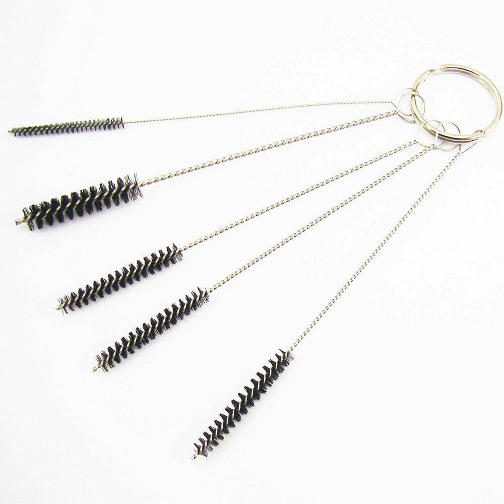 Cleaning Brush Needles Tool Kit For Airbrush Paint Spray Gun Nozzle Tip Air Cap