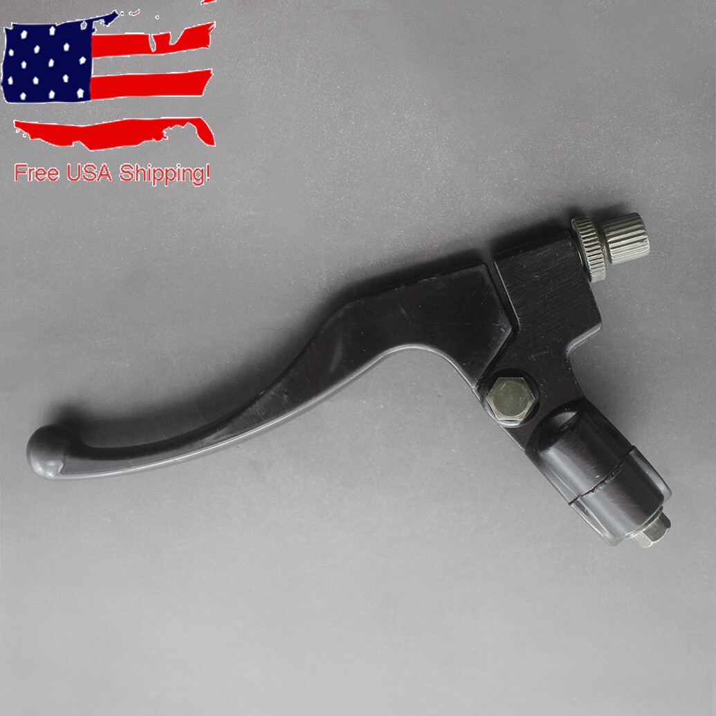 Left Brake Lever Perch Clutch for HONDA C/CR/CRF/XL/XR Black Aluminium Alloy US