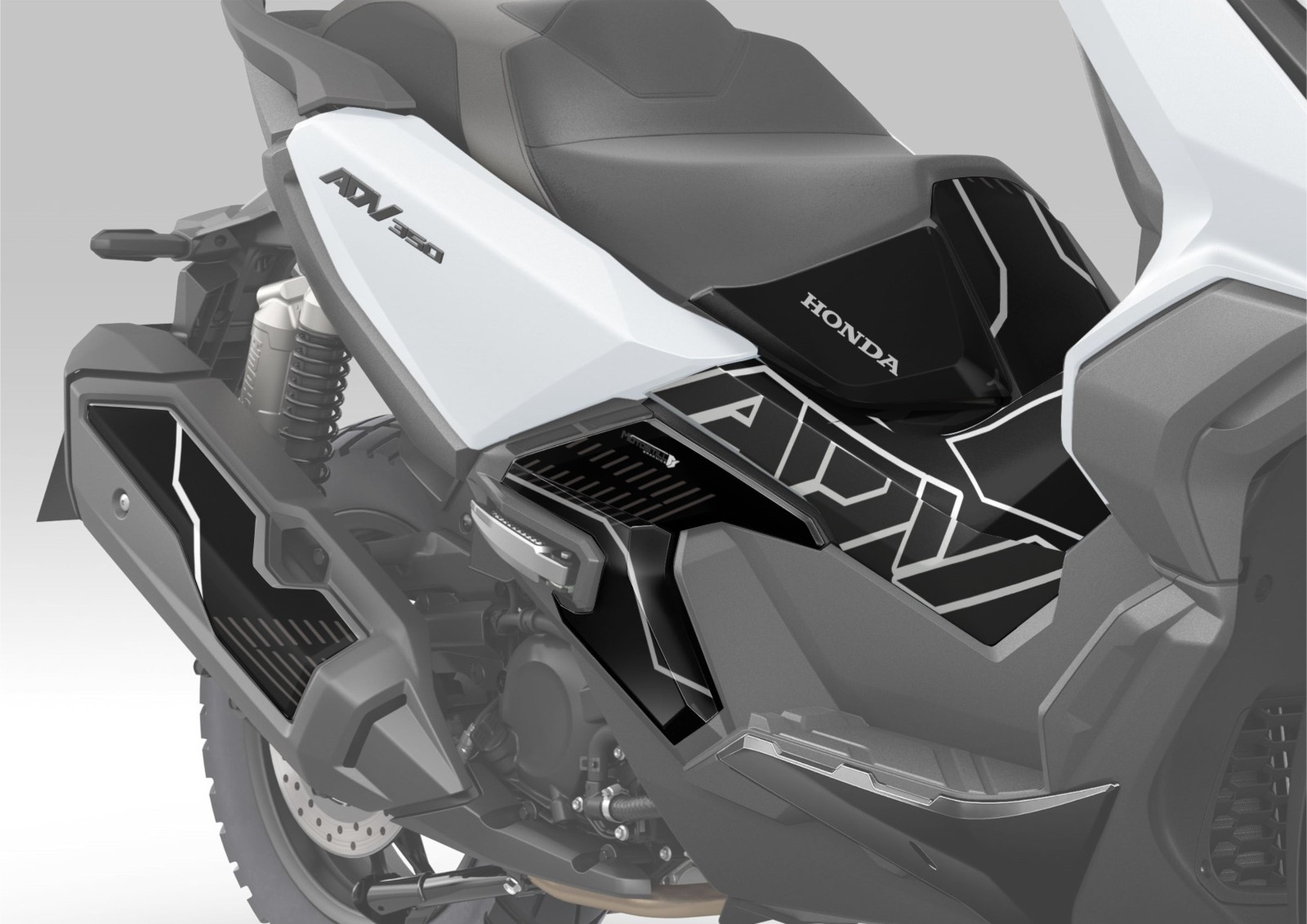 Honda Adv 350 Protect Graphic Sticker Decal Wrap Kit Fits / 2023-2025