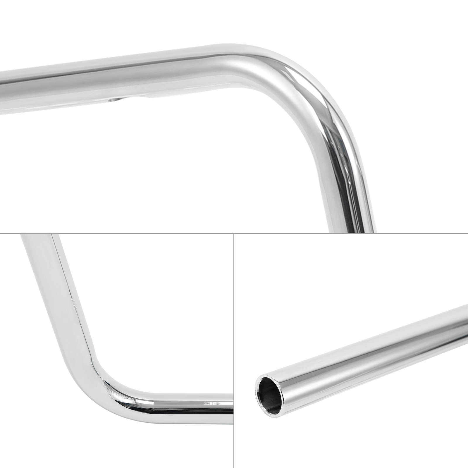 Chrome 16″ Rise Ape Hanger 1” Handlebar Fit For Harley Dyna Softail Sportster