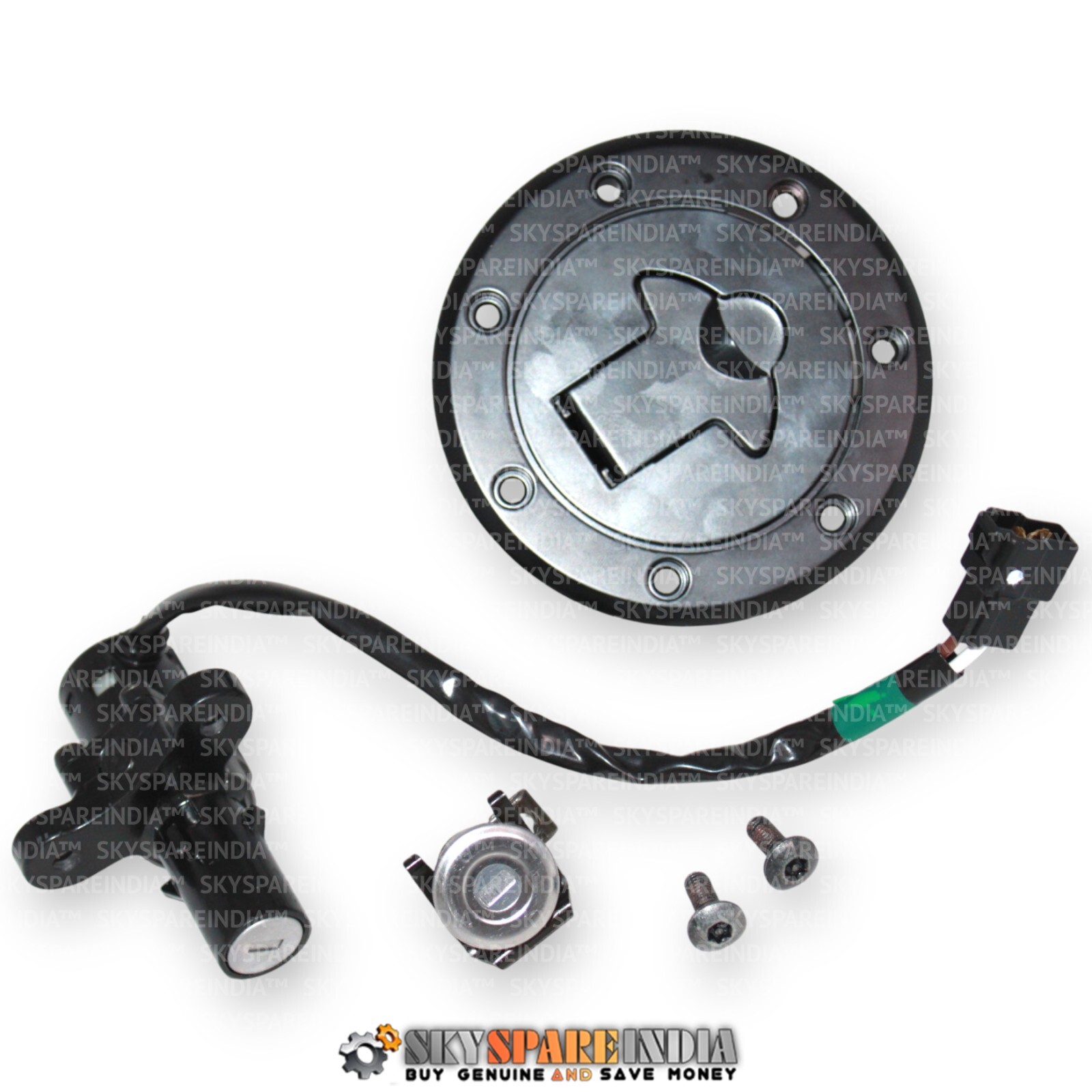 Ignition Lock Switch Lock Set Compatible With KTM RC 200 390 BS6 36JY0342