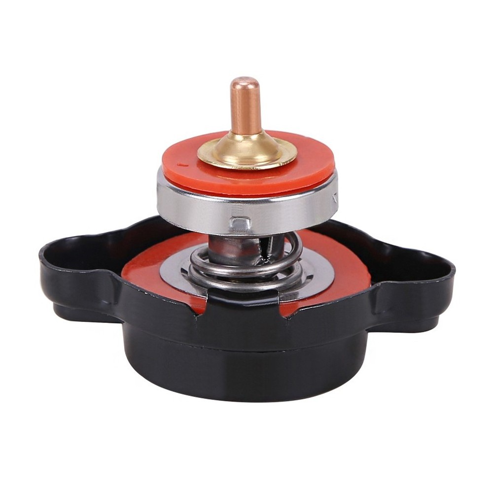 2X High Pressure Radiator Cap with Temperature Gauge 1.8 Bar Digital Indication
