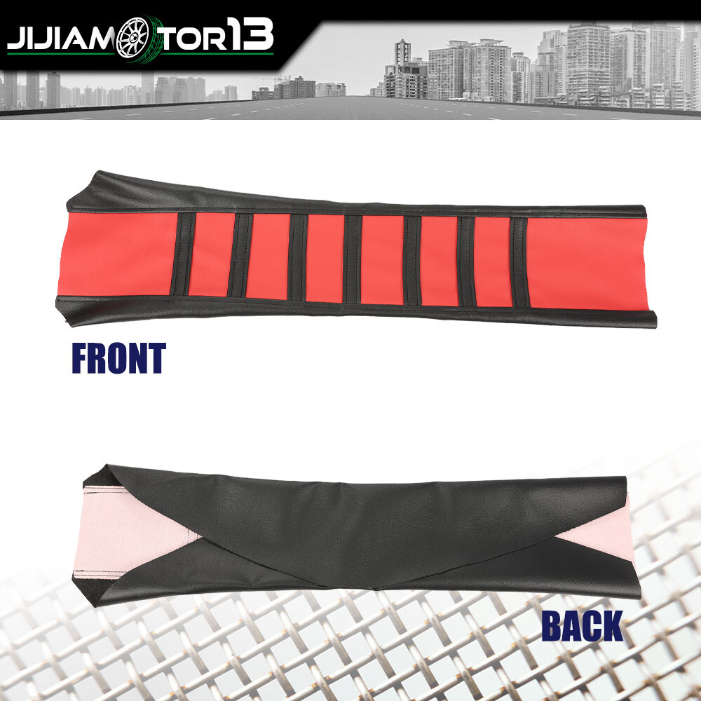Seat Cover Soft Fit For Honda CR125R CR250R CR500R CR80R CRF100F CRF125F RED JJ