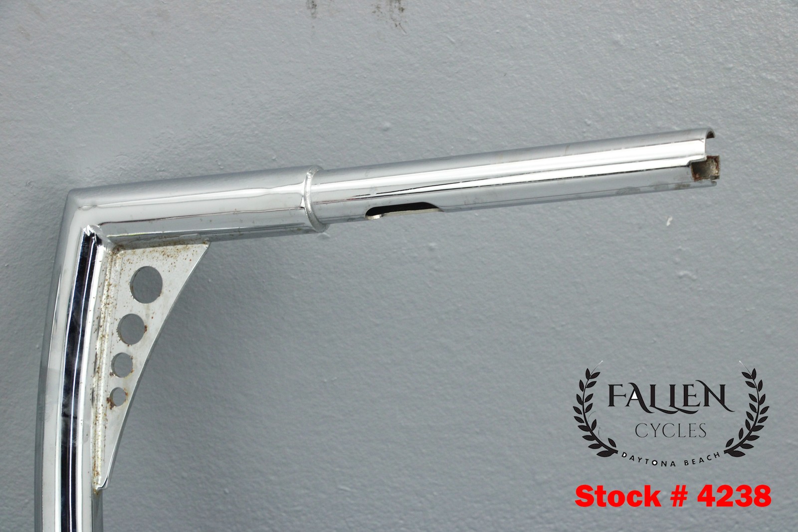 2007 Harley Sportster 1.25″ x 10″ Handlebar Kit CHROME APE HANGER #4238