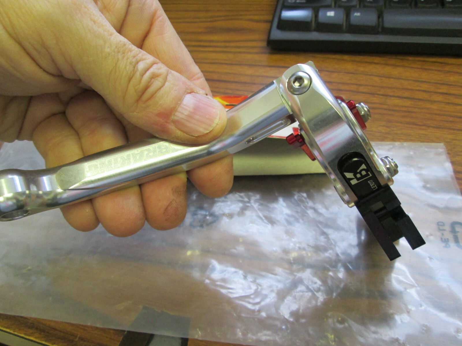 BRAKING.COM ADJUSTABLE + EXPANDABLE LEVER – CLUTCH – SV650 1999-2008