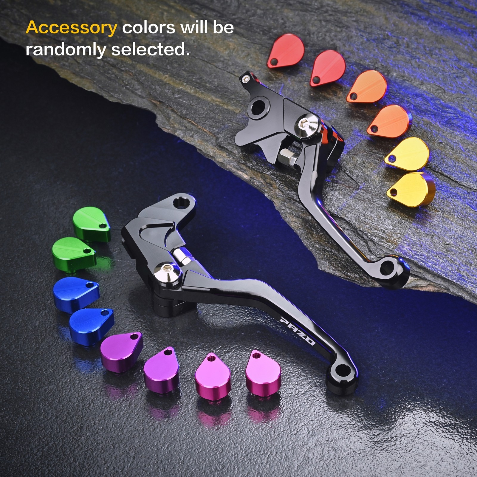 PAZO CNC Brake Levers For Yamaha PW50 Peewee 50 1981-2026 Y-Zinger Kids