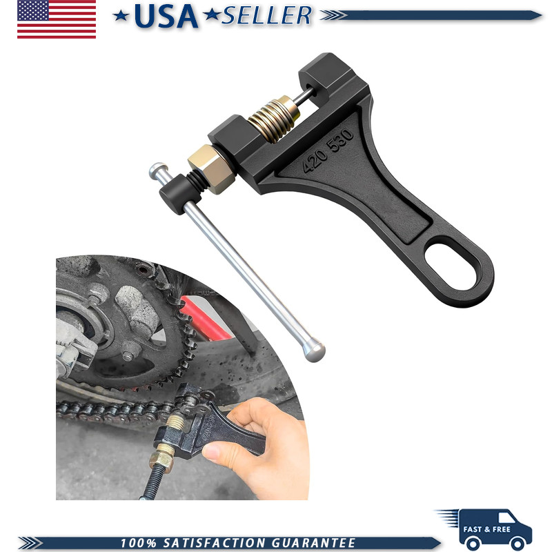 Chain Breaker Tool 420 428 520 525 528 530 Motorcycle and Go Kart Chains