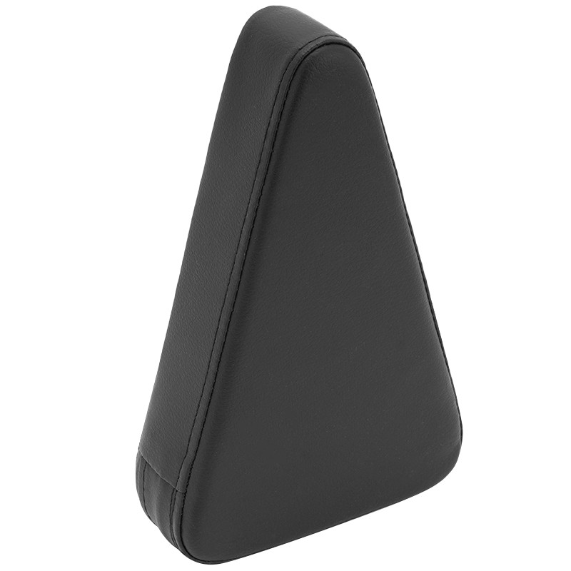 Passenger Backrest Sissy Bar Triangle Pad For Harley Suzuki Kawasaki Honda
