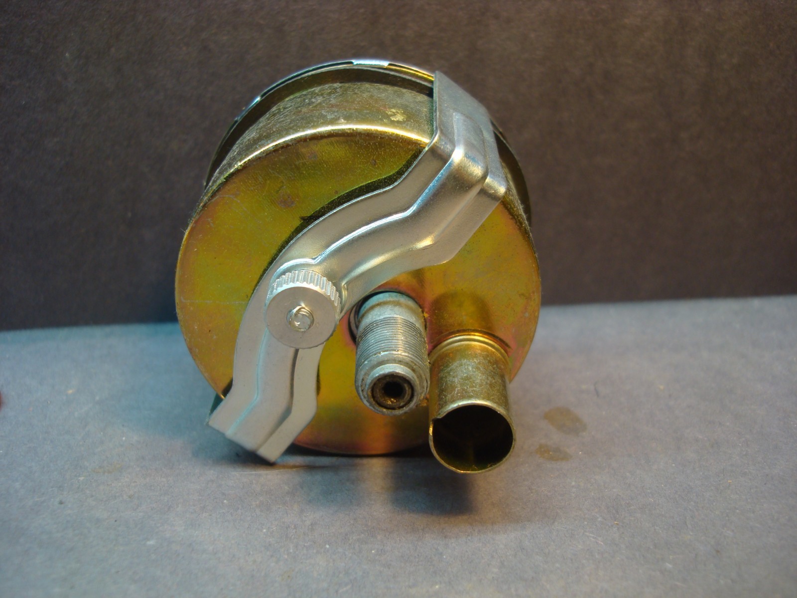Vtg NOS Benelli Motorcycle Speedometer – 80 MPH – Cev – W/ New Cable
